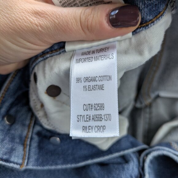 Agolde Riley Crop Jeans - Picture 6 of 6